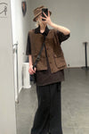 Aviva Jifei Xue straight skirt SS23-CSS-BLK